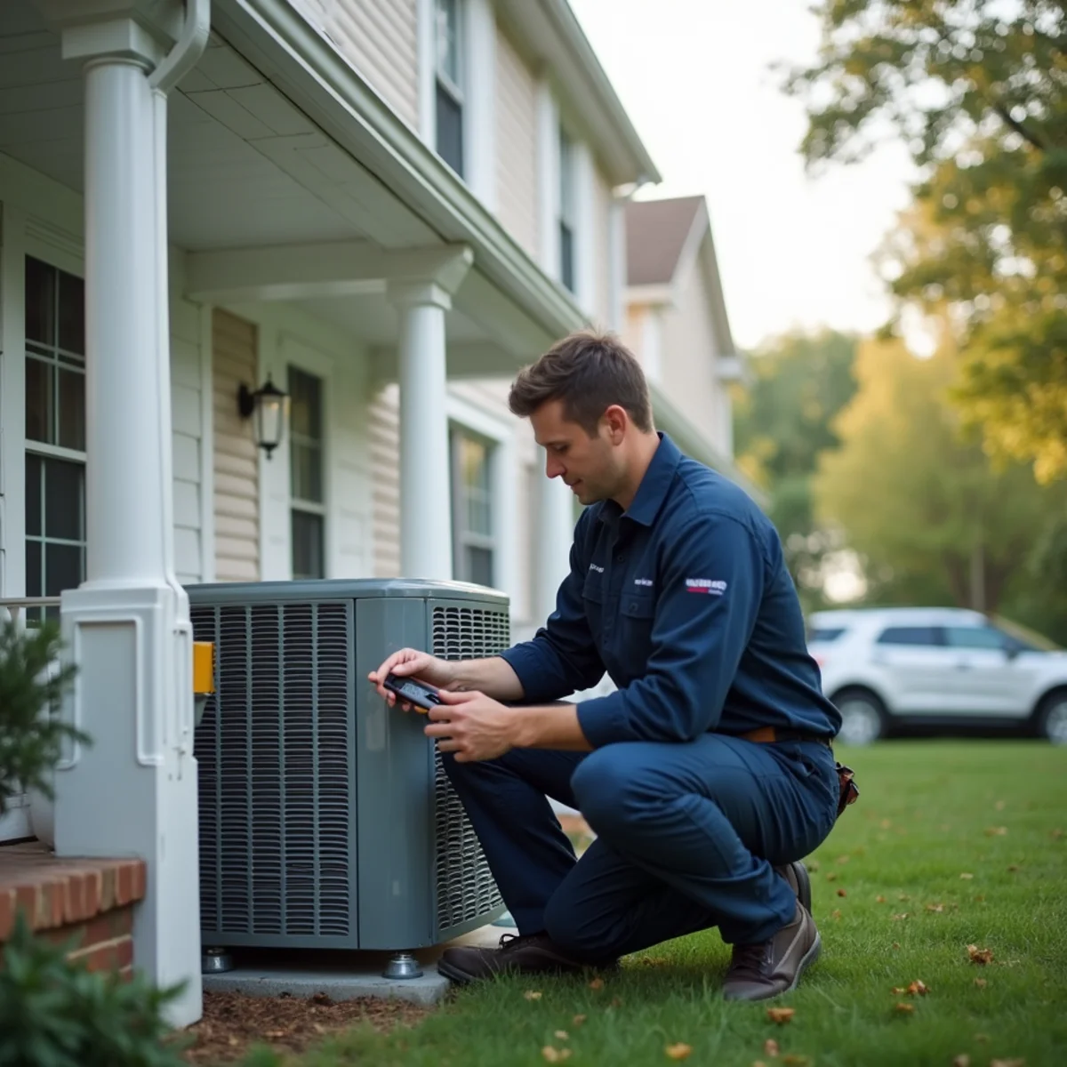 Typical Augustine home served by HVAC Stafford VA for AC and heating