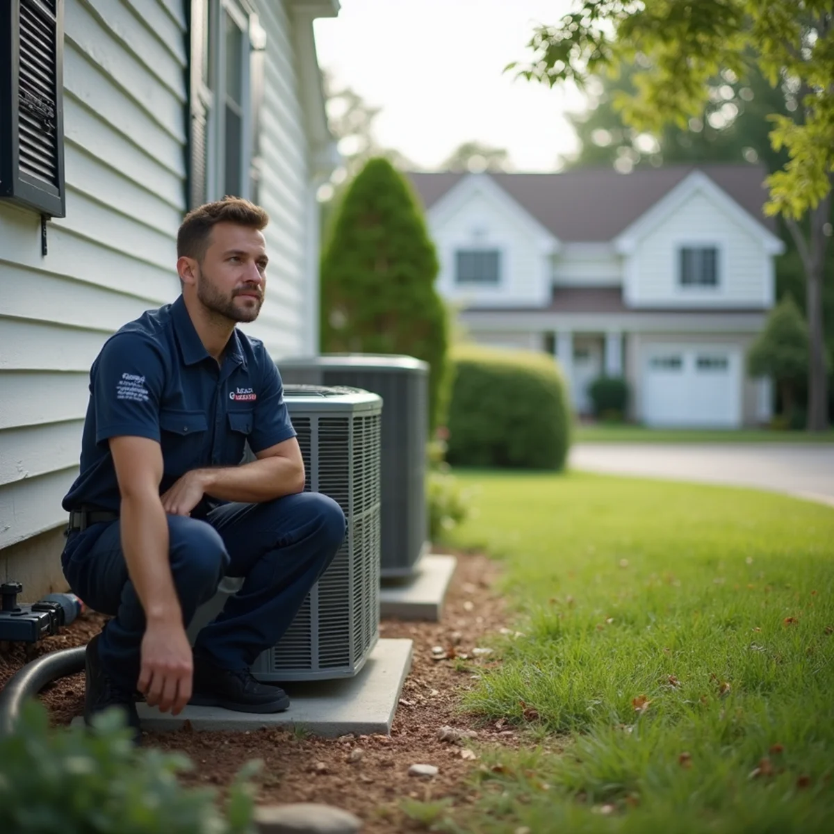 Typical Austin Ridge home served by HVAC Stafford VA for AC and heating