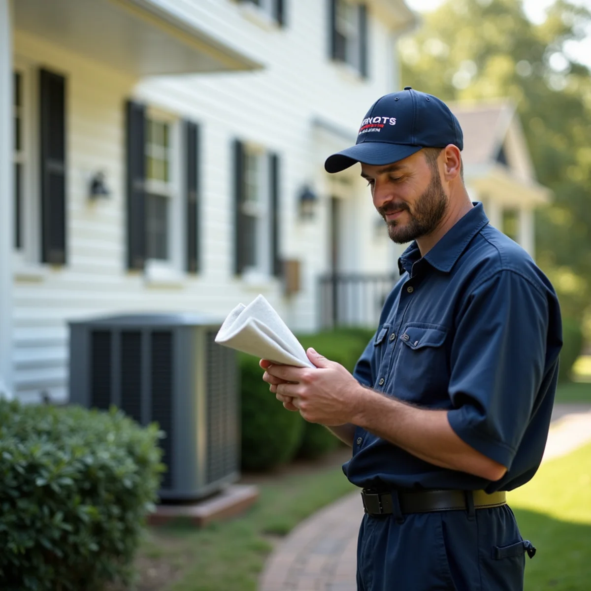 Typical Bealeton home served by HVAC Stafford VA for AC and heating