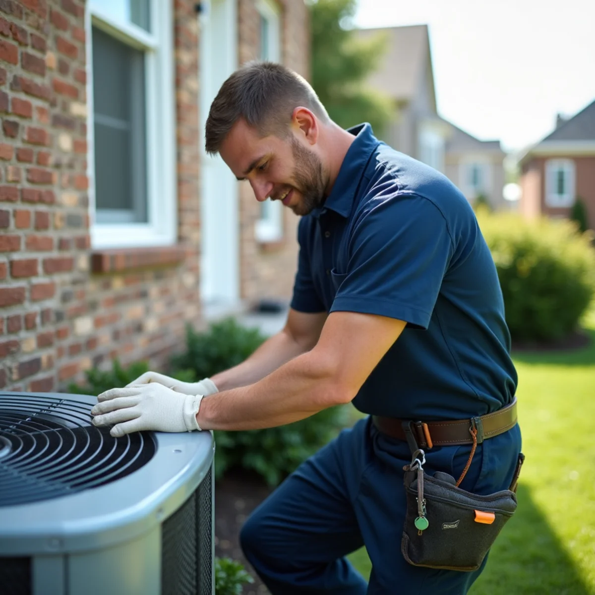 Typical Brooke home served by HVAC Stafford VA for AC and heating