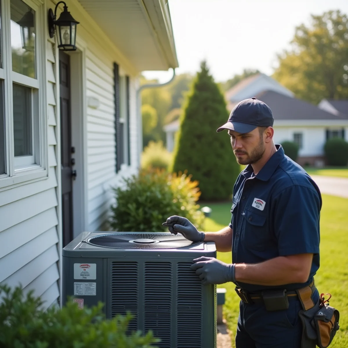 Typical Culpeper home served by HVAC Stafford VA for AC and heating