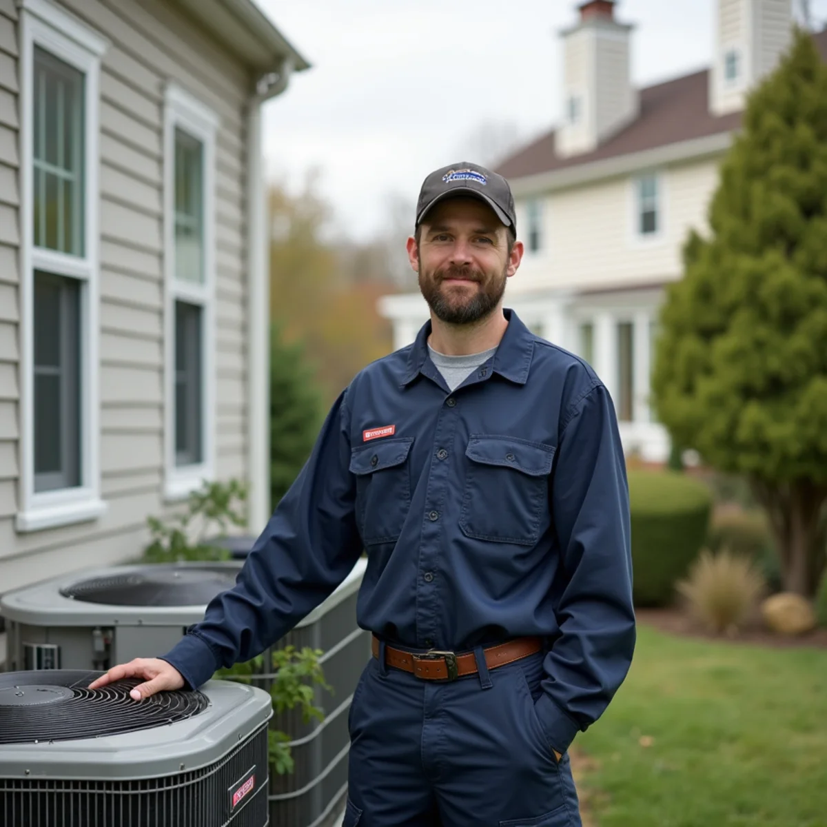 Typical Dumfries home served by HVAC Stafford VA for AC and heating