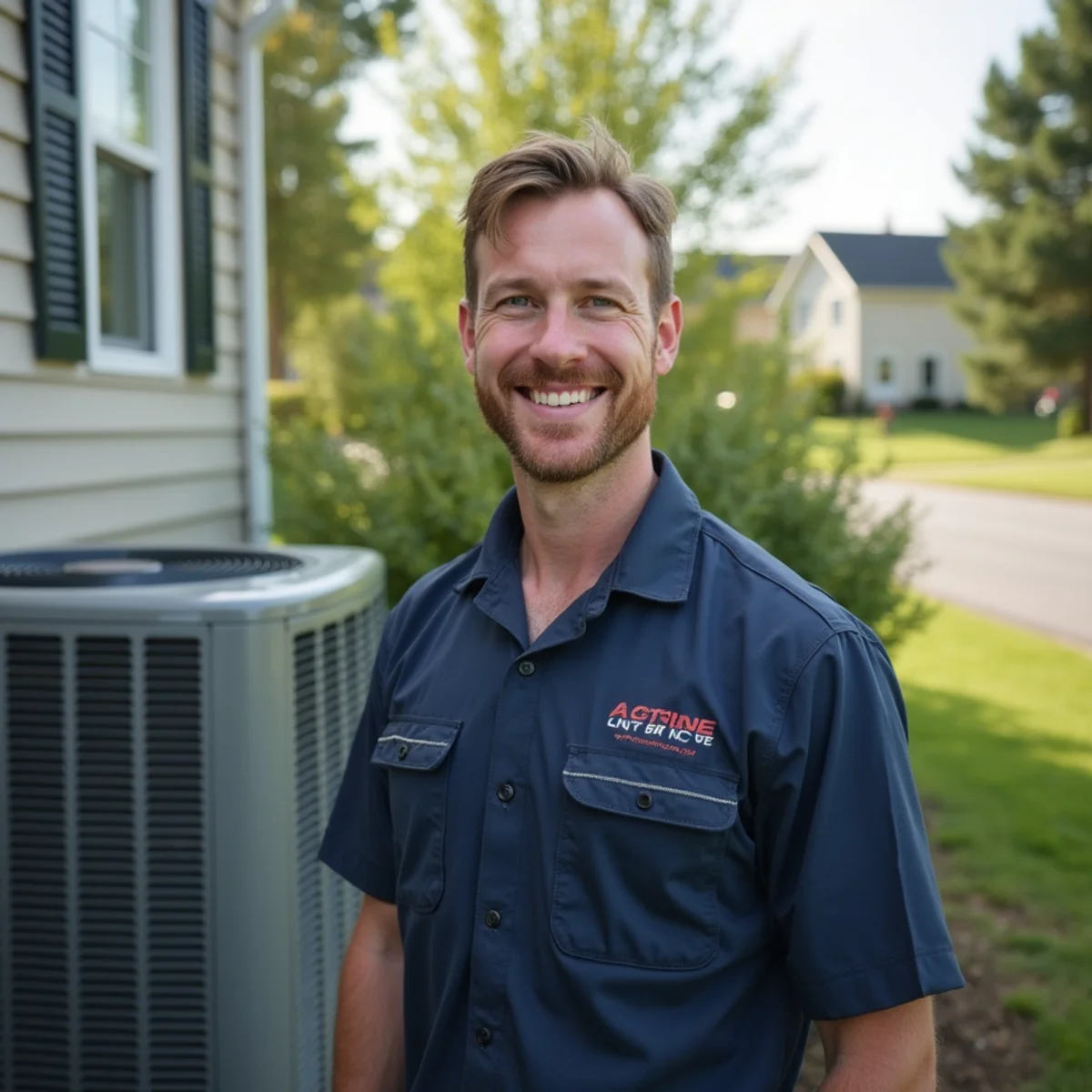 Typical Embrey Mill home served by HVAC Stafford VA for AC and heating