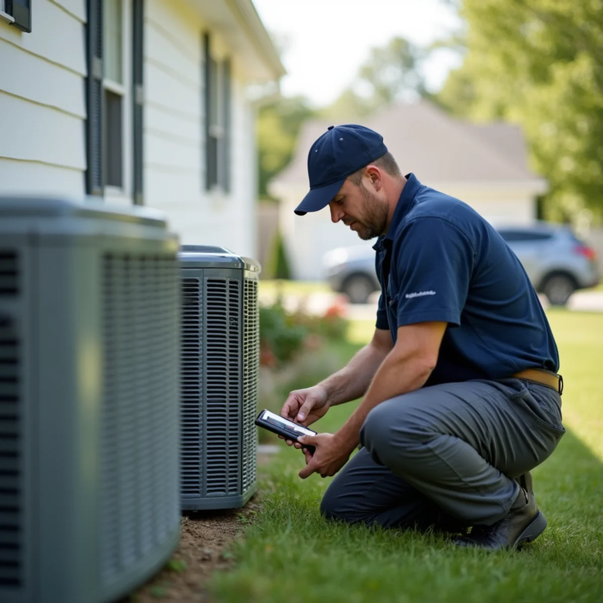 Typical Fairview Beach home served by HVAC Stafford VA for AC and heating