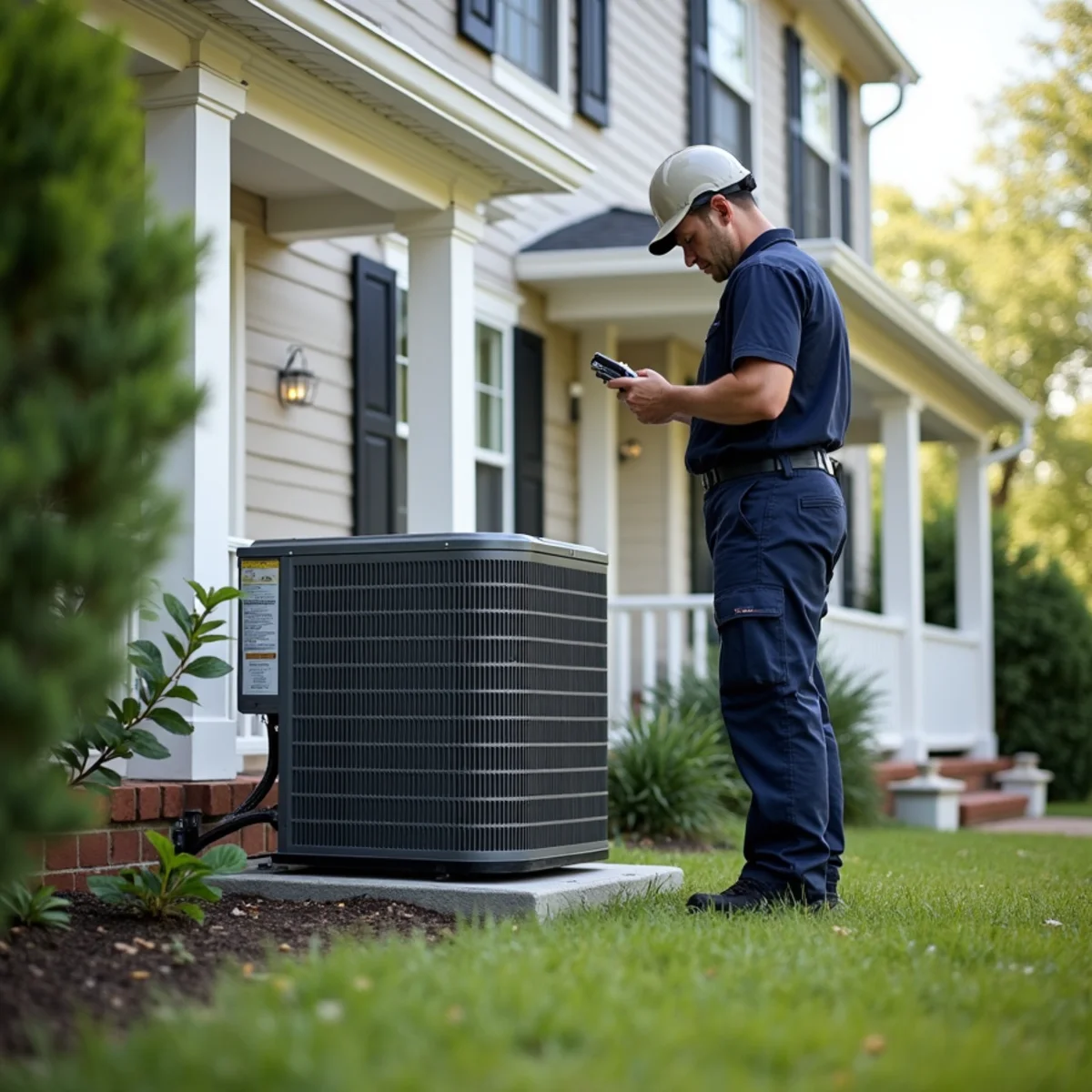 Typical Fredericksburg home served by HVAC Stafford VA for AC and heating