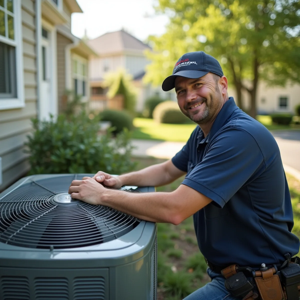 Typical Hartwood home served by HVAC Stafford VA for AC and heating
