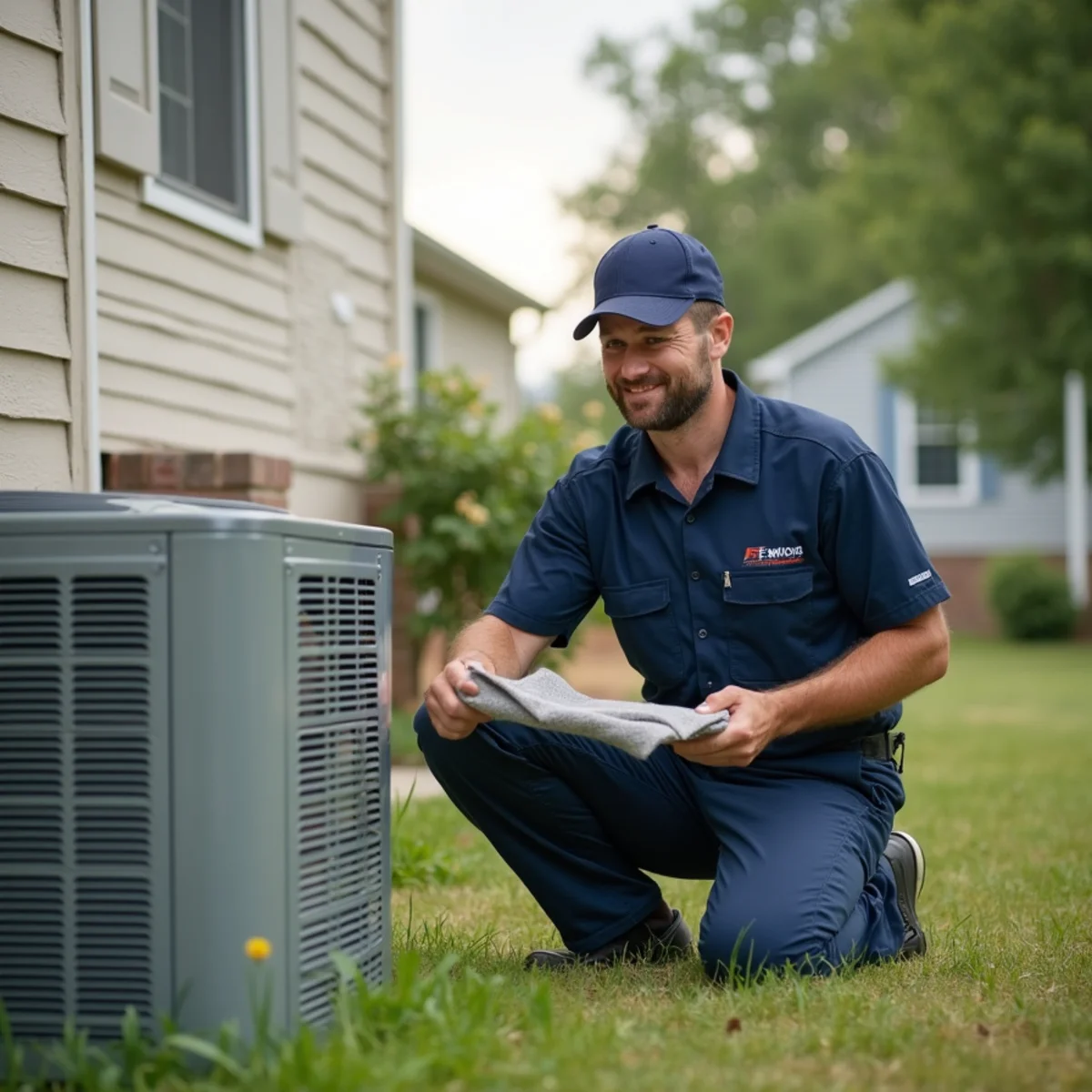 Typical Lake Wilderness home served by HVAC Stafford VA for AC and heating