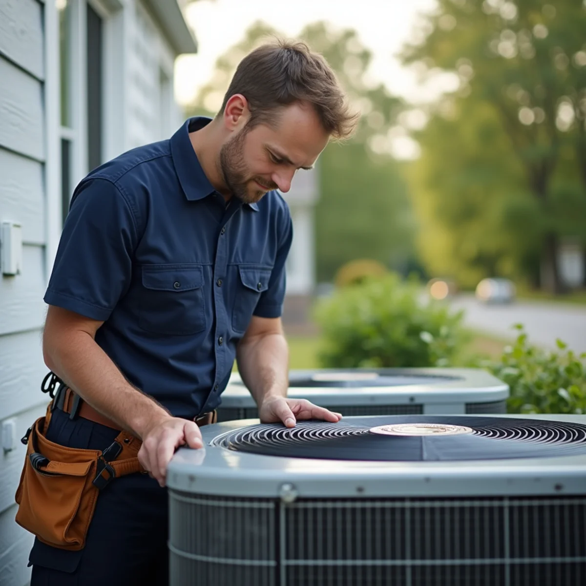Typical Massaponax home served by HVAC Stafford VA for AC and heating