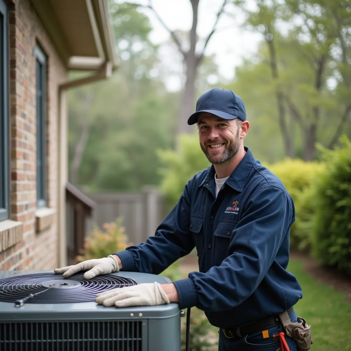 Typical Montclair home served by HVAC Stafford VA for AC and heating