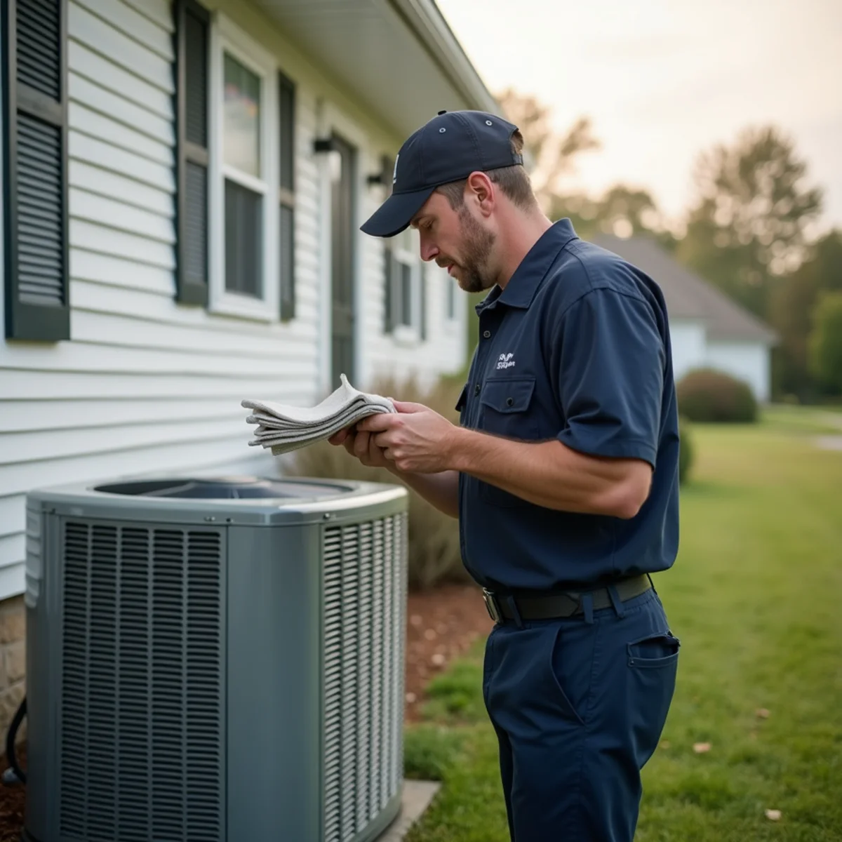 Typical Passapatanzy home served by HVAC Stafford VA for AC and heating