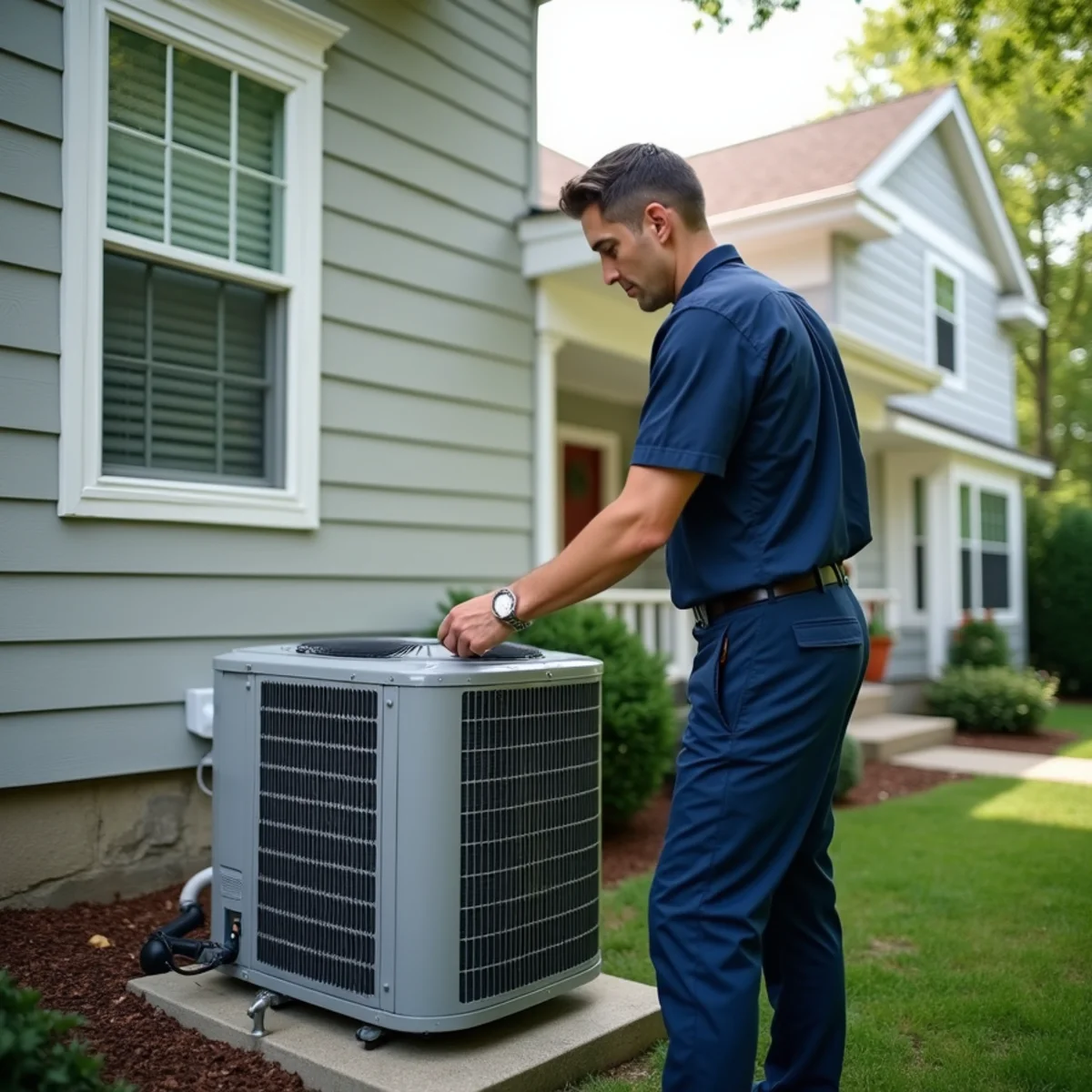 Typical Remington home served by HVAC Stafford VA for AC and heating