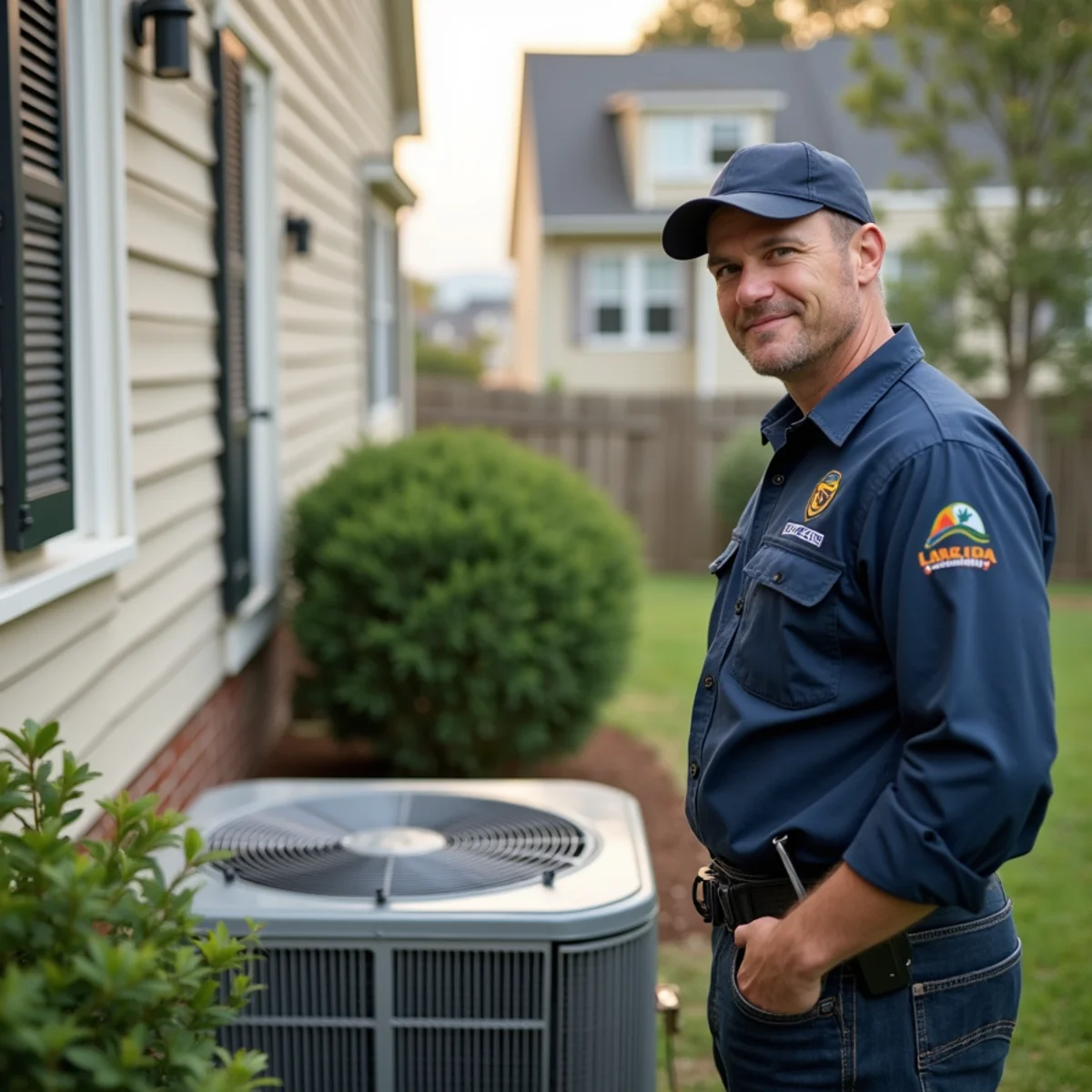 Typical Ruby home served by HVAC Stafford VA for AC and heating
