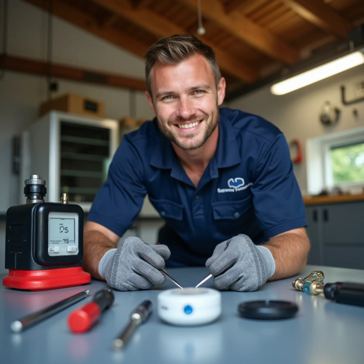 HVAC technician tools and equipment for heating and cooling service in Stafford, VA