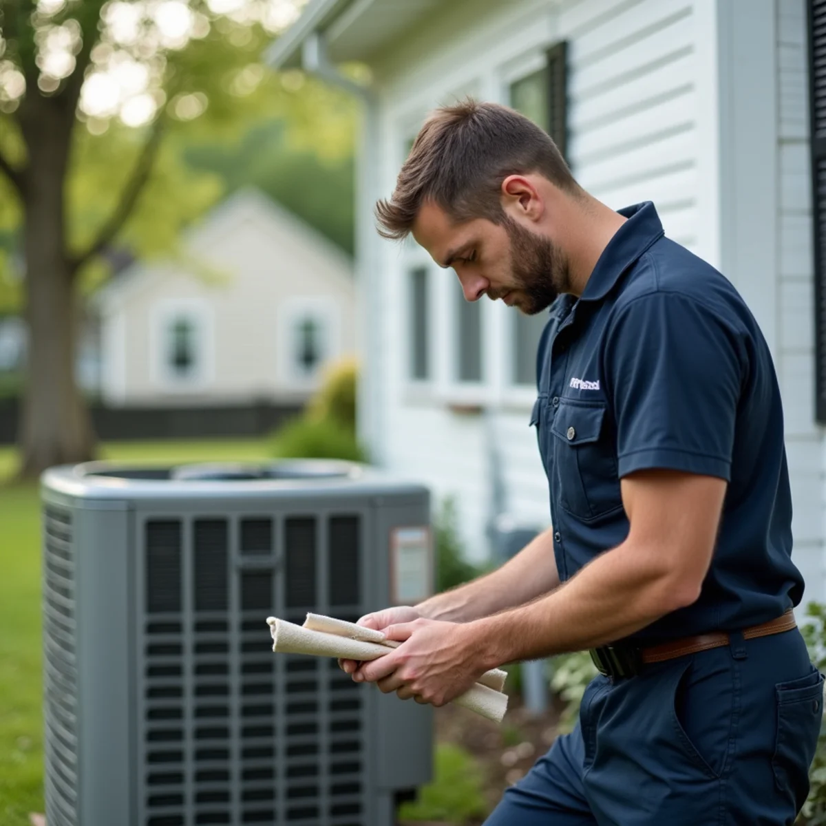 Typical Shadow Woods home served by HVAC Stafford VA for AC and heating