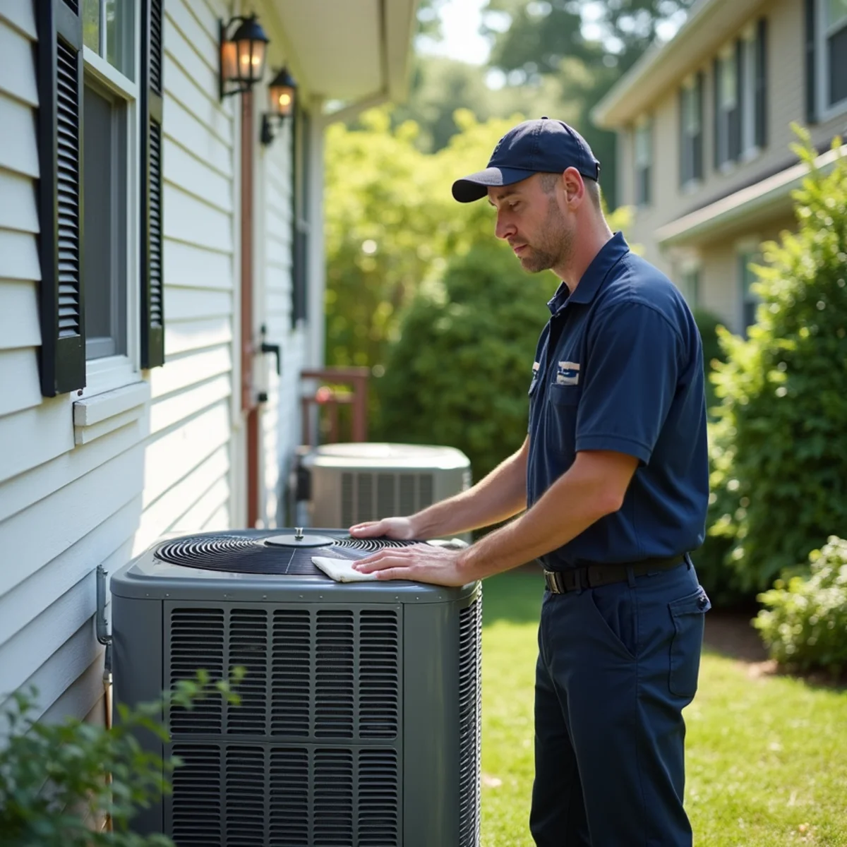 Typical Southern Gateway home served by HVAC Stafford VA for AC and heating