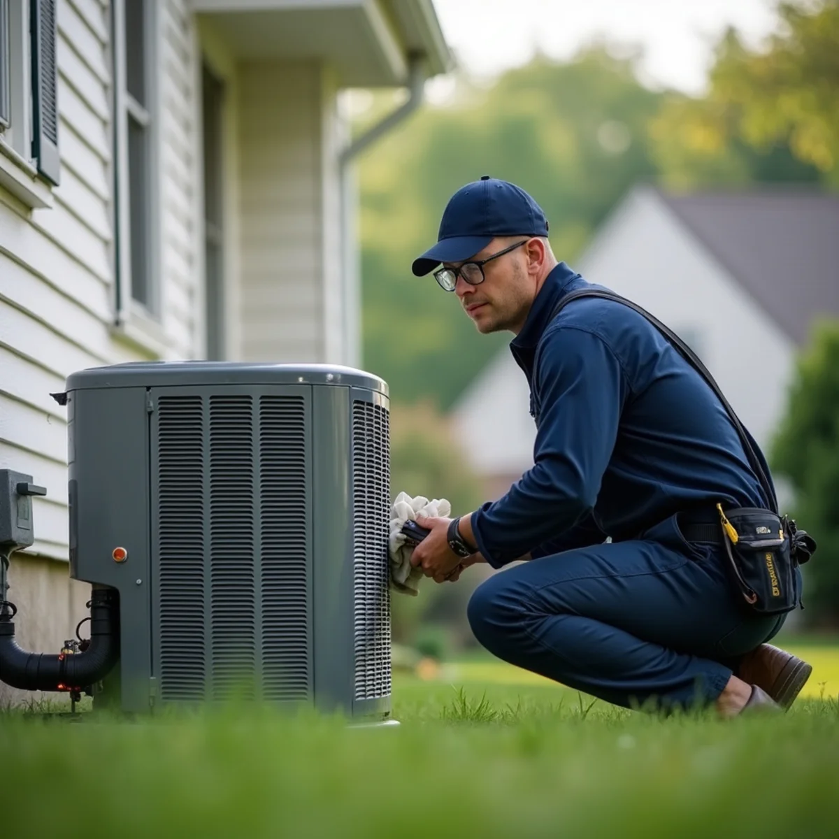 Typical Spotsylvania Courthouse home served by HVAC Stafford VA for AC and heating