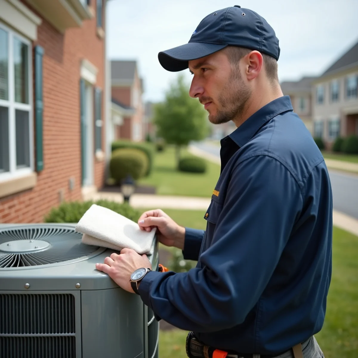 Typical White Oak home served by HVAC Stafford VA for AC and heating