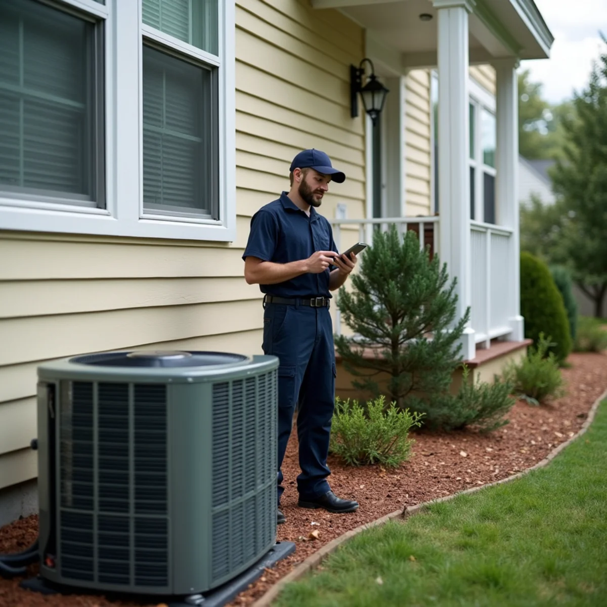 Typical Widewater Beach home served by HVAC Stafford VA for AC and heating