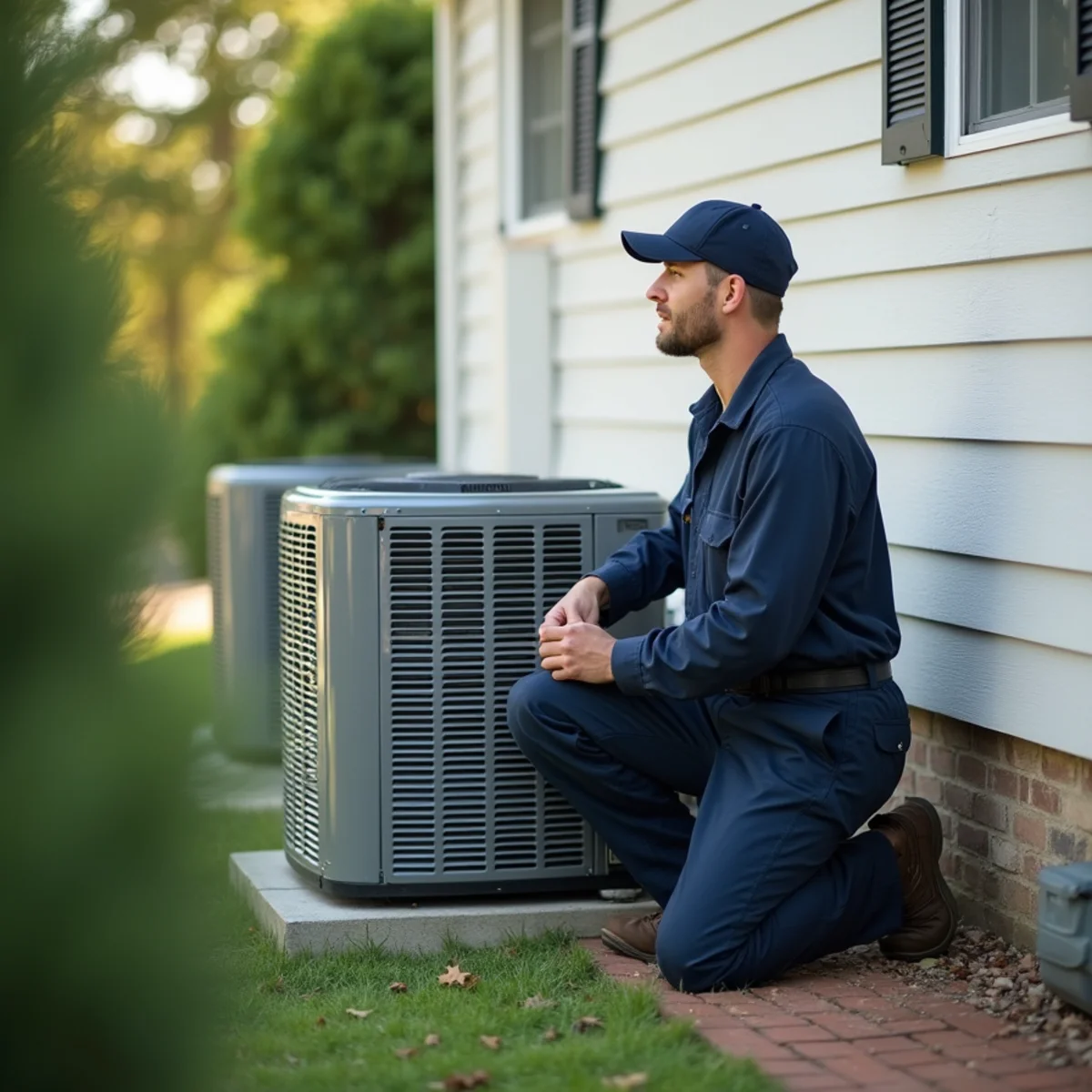 Typical Widewater home served by HVAC Stafford VA for AC and heating